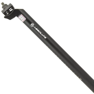Canote Selim Absolute 27.2 x 350 mm Com Carrinho Alumínio Preto Para Bike Bicicleta