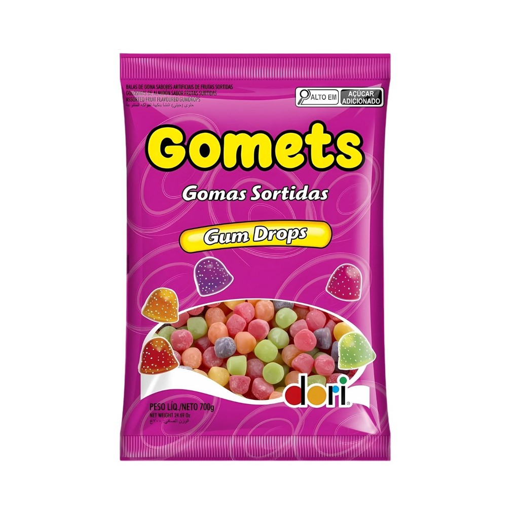 Bala Goma Sino Gomets Sortido Dori 700g | Shopee Brasil
