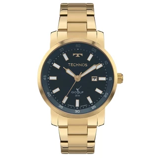 Relógio Technos Masculino Golf Dourado - 2115TXV/1A