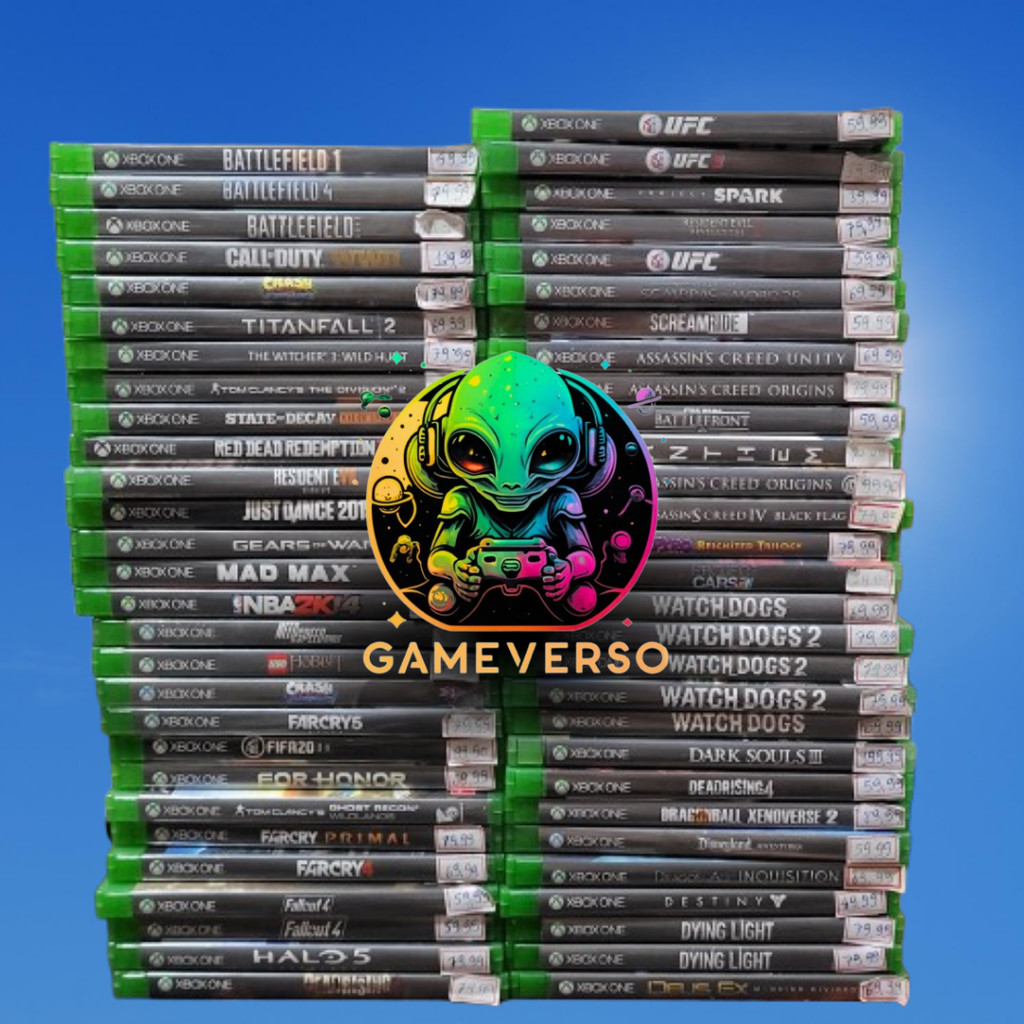 Jogos Originais Xbox One Mídia Física Usado