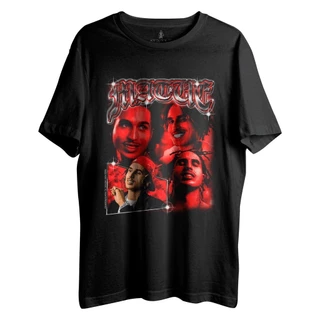 Camiseta 100 % Algodão Algodão Rapper Matuê Graphic Tees Streetwear Lançamento Envio Imediato
