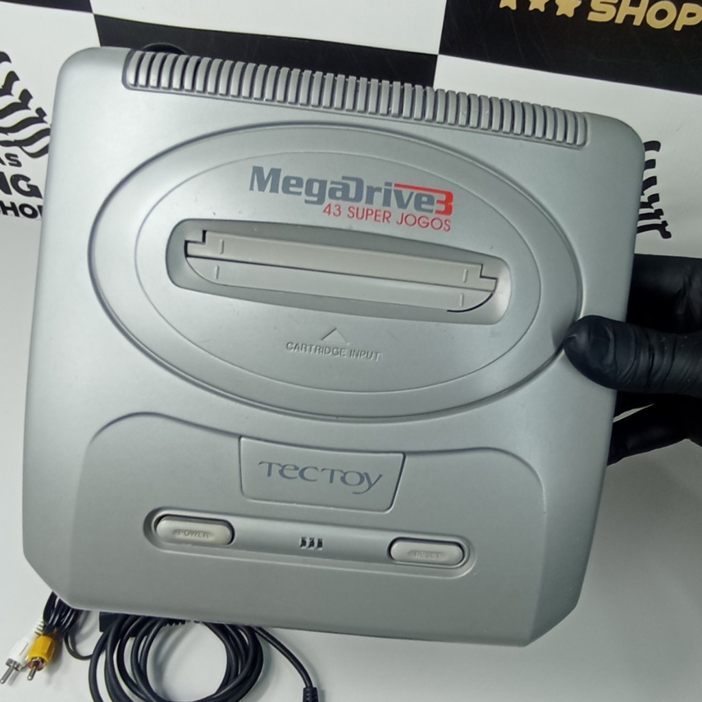 Mega Drive III Original Completo 43 Jogos Na Memória #2