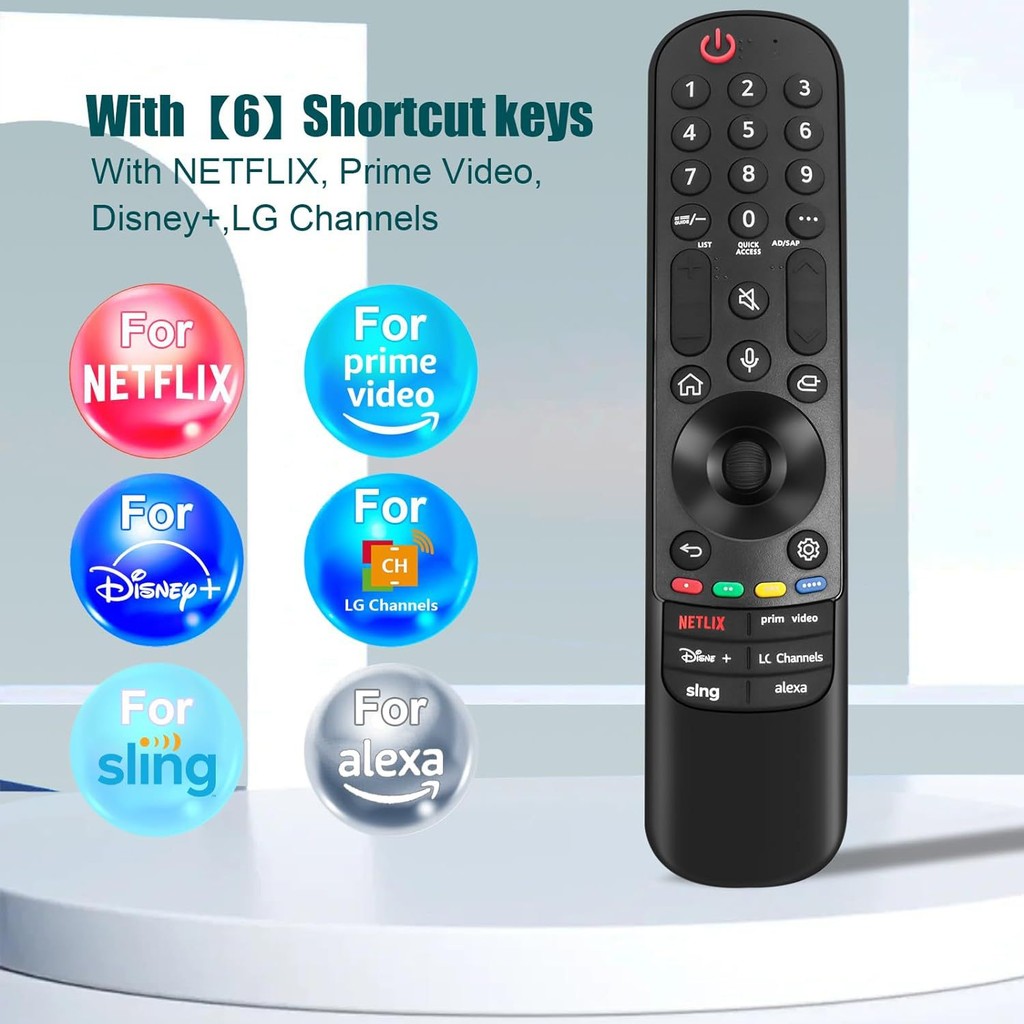 Lg Magic Remote Mr23gn - Para Tv Lg Desde Año 2018 Al 2023 | Cuotas sin interés