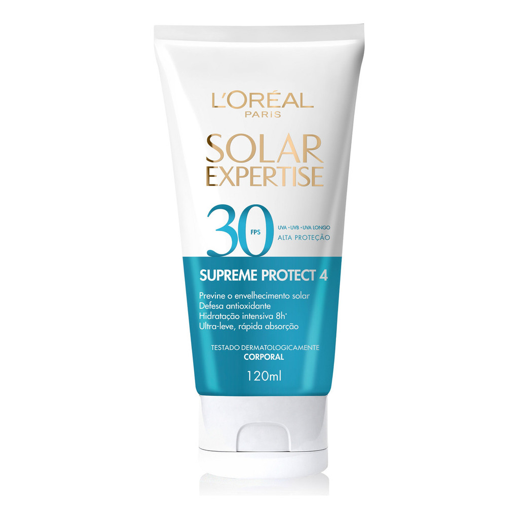Protetor Solar Corporal L'Oréal Paris Solar FPS 30 120g