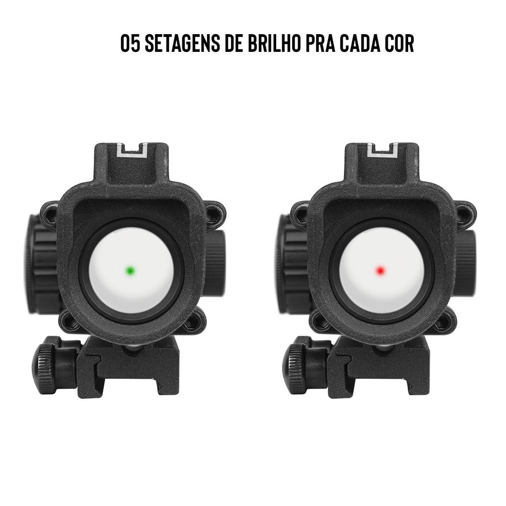 Red Dot Vector Optics Condor 2x42 Trilho de 20mm Com Zoom 2x Red Dot Vector Optics Condor 2x42 Trilho de 20mm Com Zoom 2x