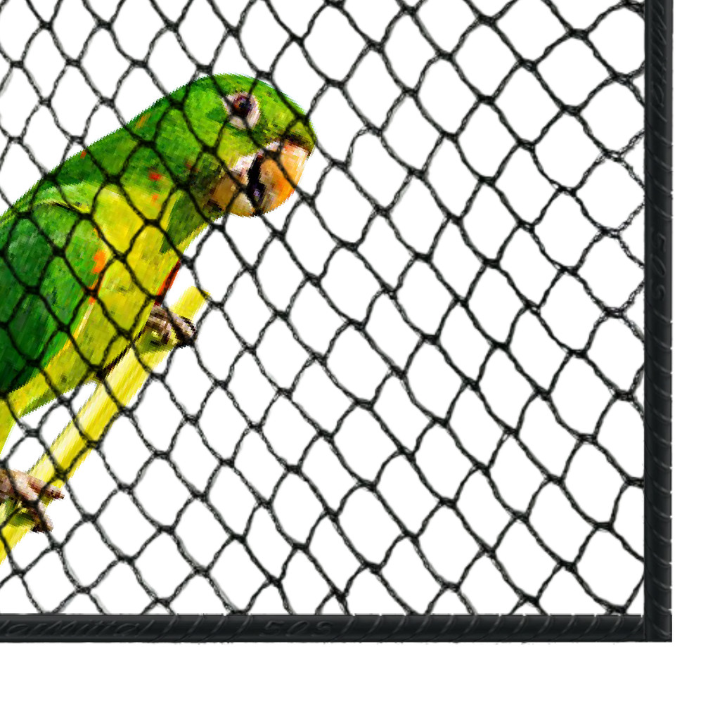 Rede De Proteção Anti Pássaro (malha 2x2) Medida 3x2m