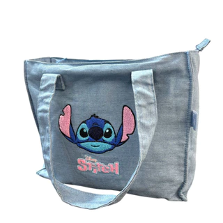 Bolsa de ombro Stitch Juvenil Casual Jeans Disney Infantil em Oferta na Shopee