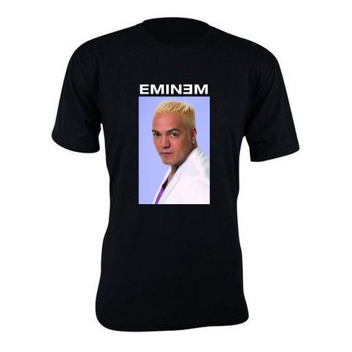 Camiseta camisa estampa Belo Eminem basica unissex manga curta