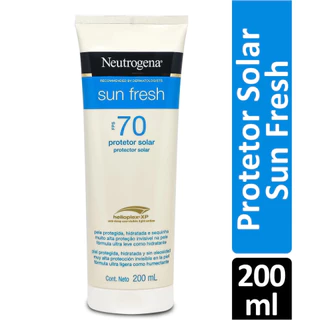 Protetor Solar Neutrogena Sun Fresh Fps70 200ml