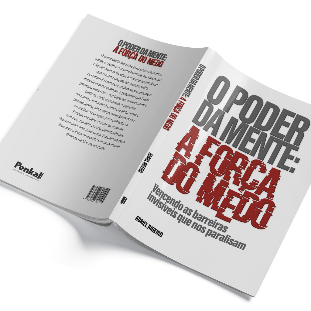 O Poder da Mente - A força do medo | Adriel Ribeiro | Shopee Brasil