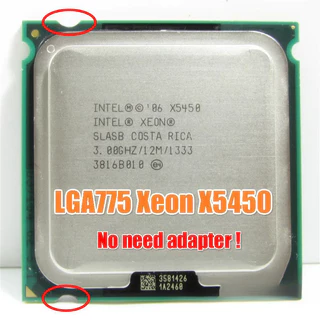 Processador Intel Xeon X5450 CPU 3.0GHz SLBBE SLASB funciona em placa-mãe LGA 775