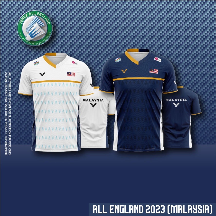 BADMINTON JERSEY Malásia (Todas Como Inglaterra 2024) , Camisa 2025 ...