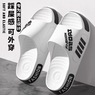 【 Ready Stock 】Estilo de Eva Men Tamanho Grande Moda Sandálias Estudante Outdoor Chinelos Anti-Slip Chinelos
