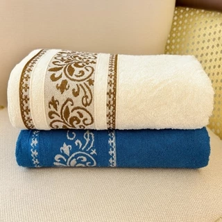 Kit 2 Toalha Banho Imperial 100% Algodão Tam 75cm x 130cm Qualidade Premium Felpuda Luxo Premium