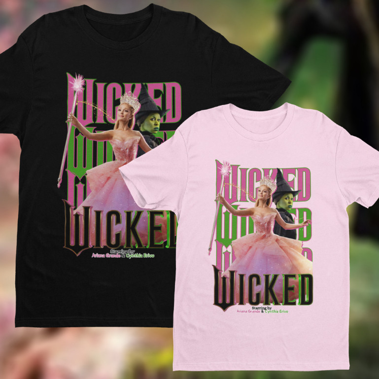 Camiseta Wicked Ariana Grande Cynthia - Promoção