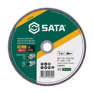 Disco Corte Sata Metal/Inox 9P 230X2,0mm - Embalagem com 10 Unidades em Oferta na Shopee