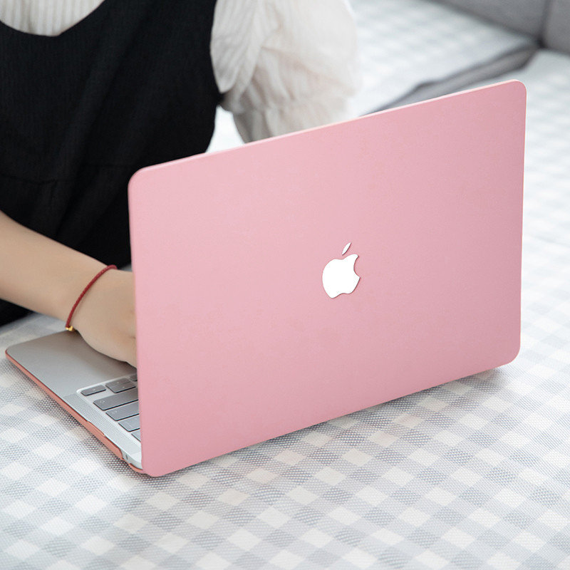 Capa Delicada Rosa Bebê Para Macbook Air M3 A3113 A3114 13.6 M2