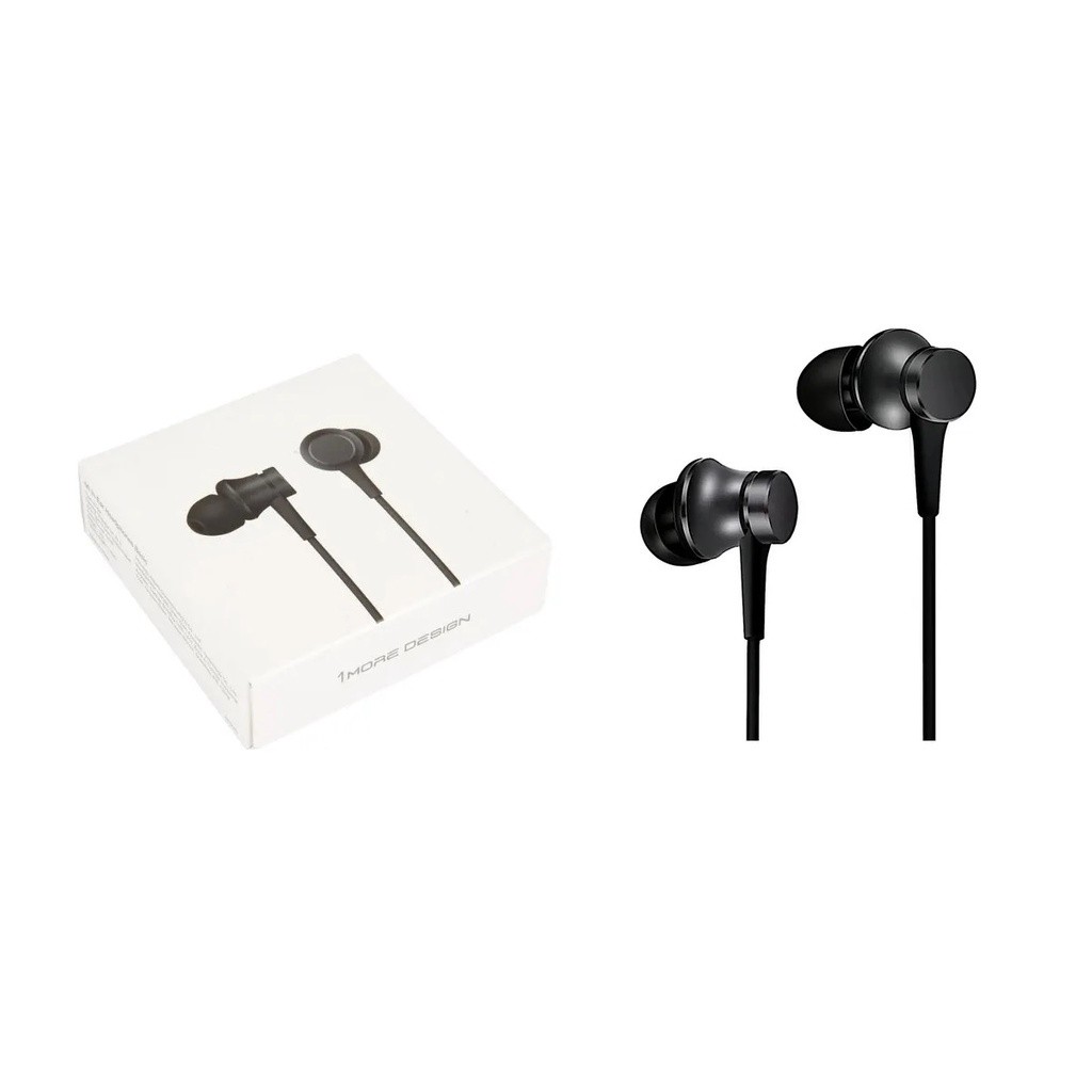 Fone de Ouvido com Fio 1More Design Matte Black