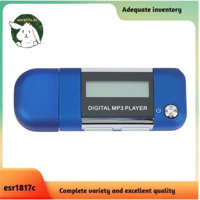 Mp3 Player 4GB U Disk Music Suporta Bateria AAA Substituível , Gravação ...