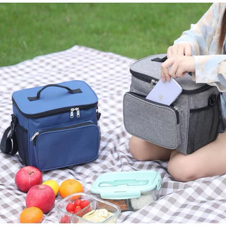 Bolsa Térmica Grande e Portátil para Marmita com Alça Ideal para o Uso Diário Radimi