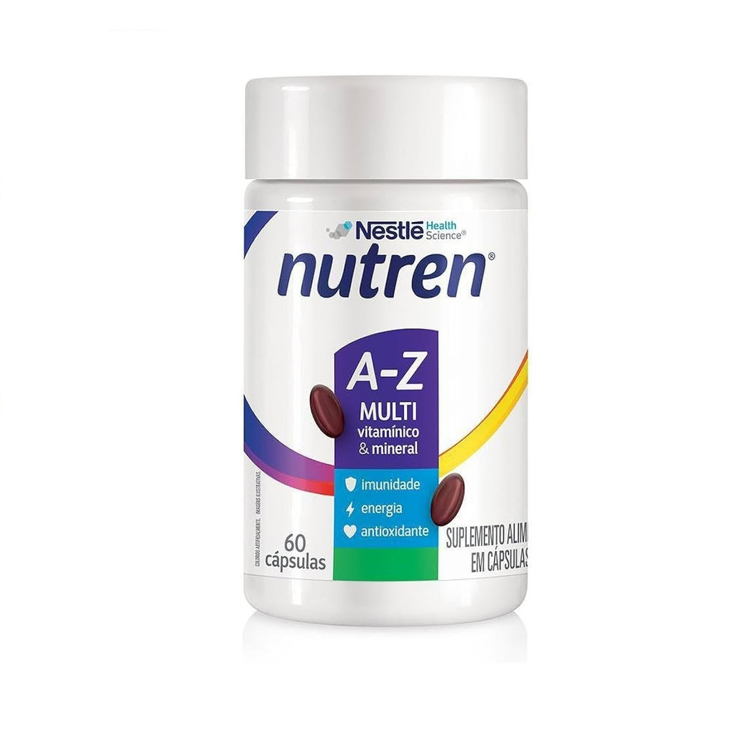 Nutren A-Z Multi Vitamínico & Mineral com 60 Cápsulas