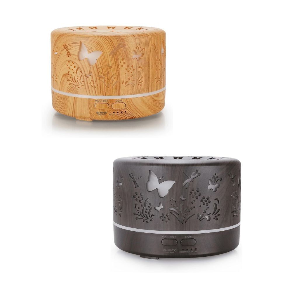 Difusor De Aromas e Umidificador De Ar Ultra-Sônico 700Ml, Difusor De Óleo Essencial Com Controle Remoto