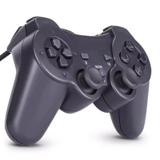 Controle para PS2 Com Fio Cor Preto