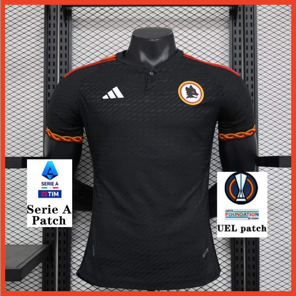 Jogador 2324 Roma 2 Camisa De Futebol Fora S-2XL LQMA