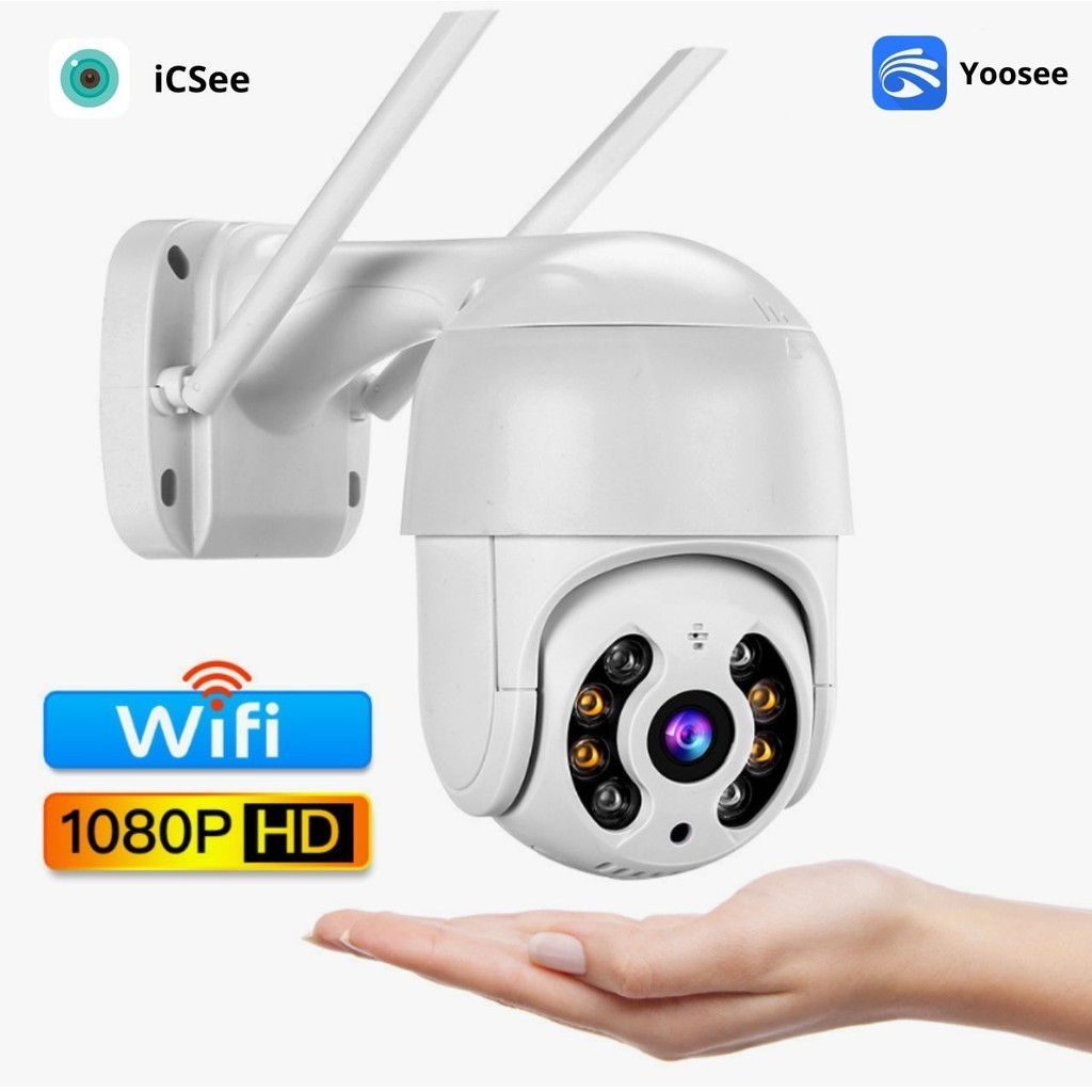 Câmera A8 Prova Dágua Full Hd Wifi Smart IP Infravermelho Zoom 4x ...