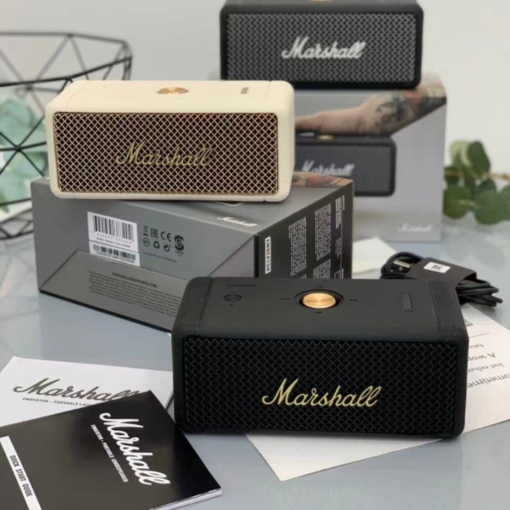 Marshall Emberton M8 Alto-Falante Mini Portátil Bluetooth Baixo