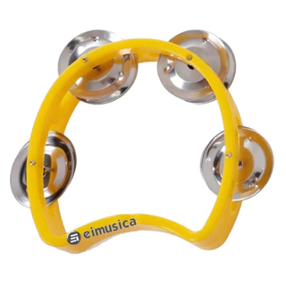 Pandeirola Meia Lua Infantil ProFire Spanking - Amarelo