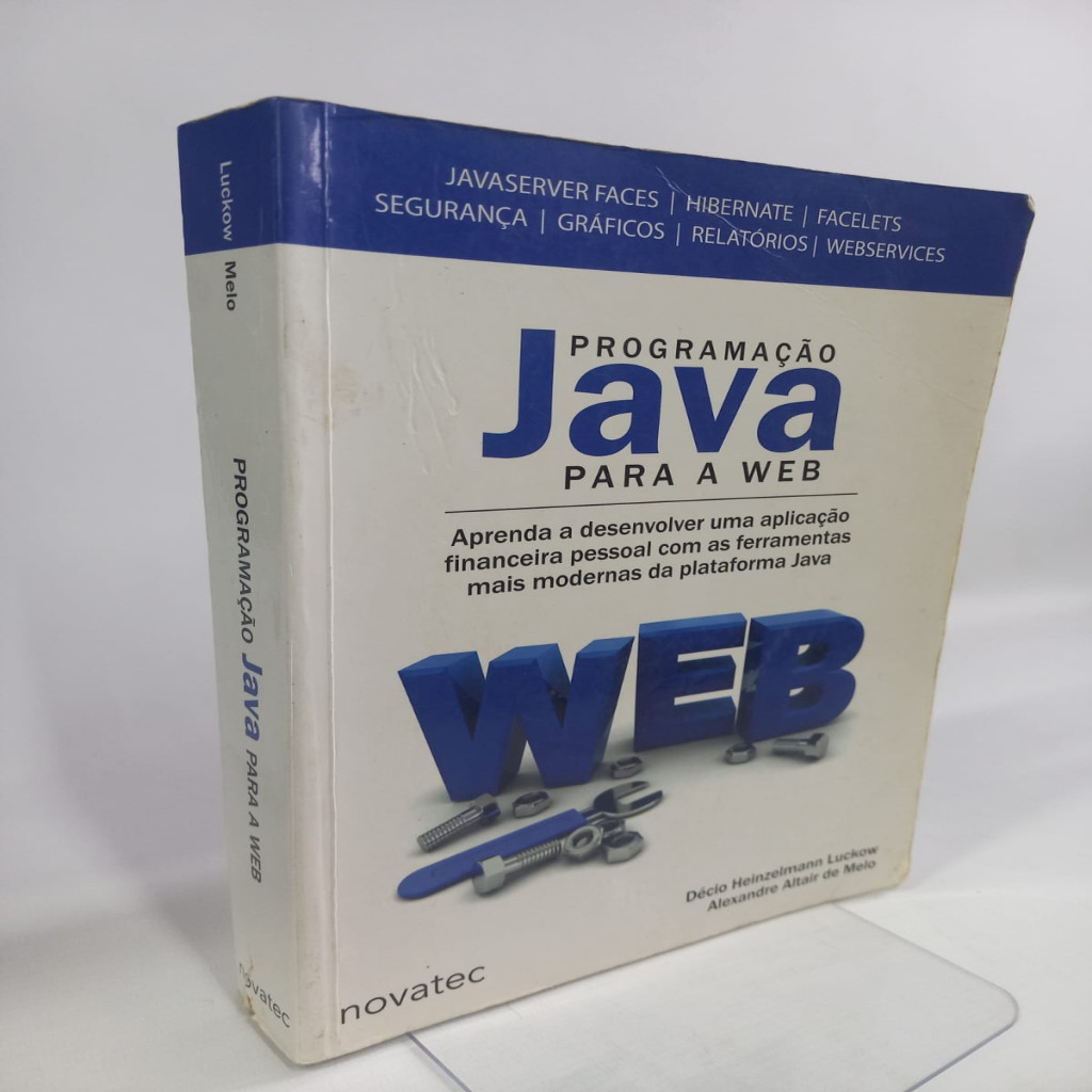 Programação Java para a Web autor Décio Heinzelmann Luckow | Shopee Brasil