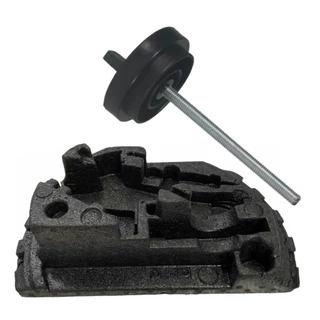 Isopor Porta Ferramentas Macaco + Parafuso Fix. estepe Fiat Mopar Palio Siena Uno Idea