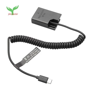 EL14 Acoplador Manequim Bateria Tipo-C Cabo De Mola Para D3100 D3500 D5100 D5200 D5300 D5600 P7000 P7100 P7700 P7800 Peç