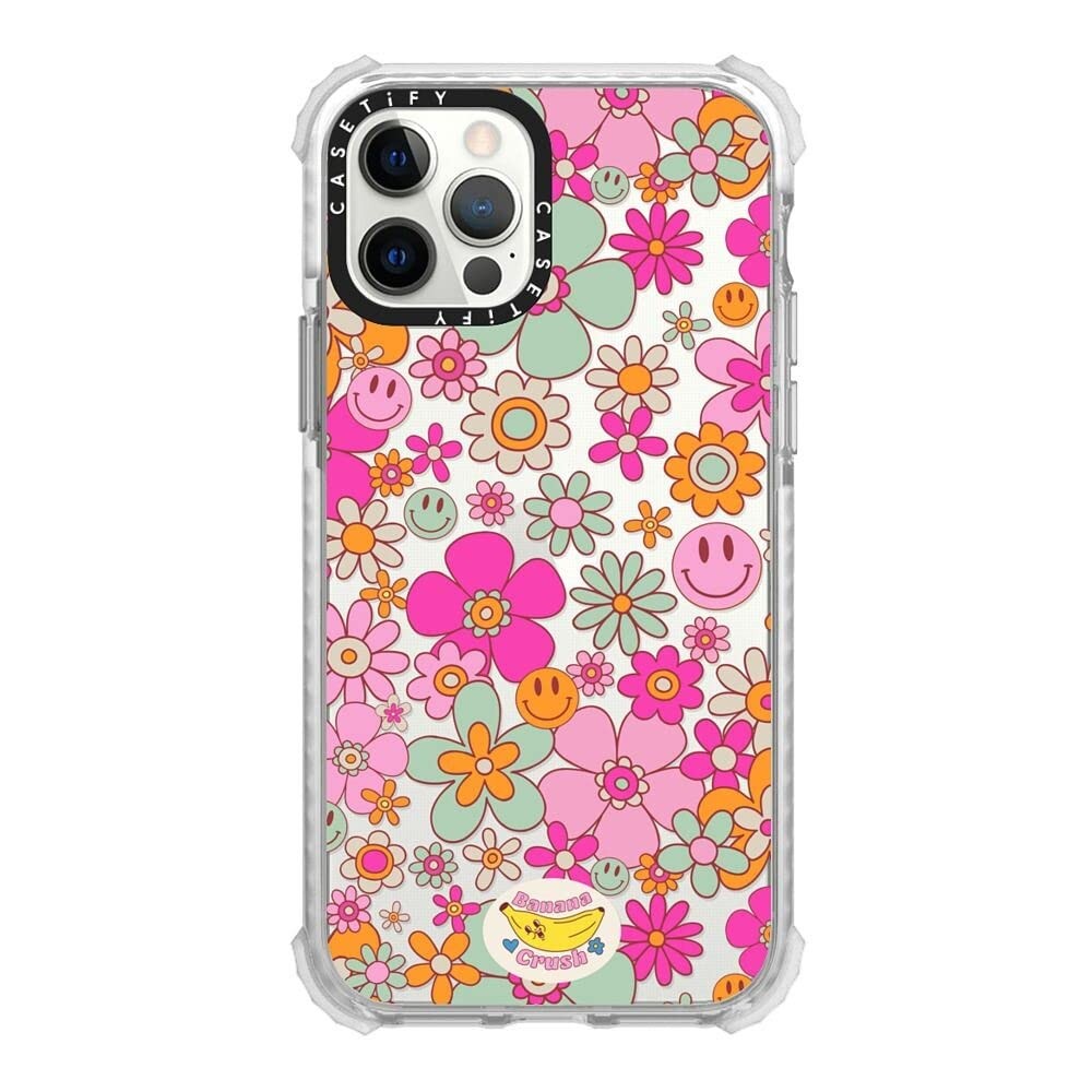 Casetify Ultra Impact Caso para iPhone 12 iPhone 12 Pro - Padrão Groovy ...