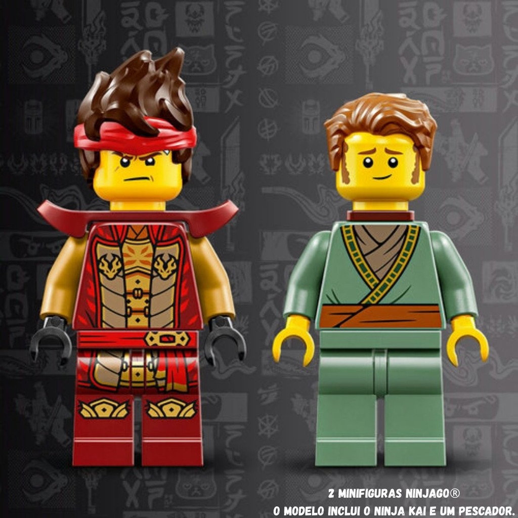 Lego Ninjago O Meca Cavaleiro de Fogo - 71846 | Shopee Brasil