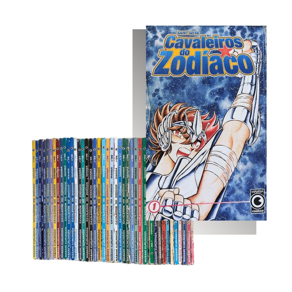 Mangá Cavaleiros do Zodíaco 1ª Edição, Conrad: Volumes variados