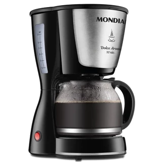 Cafeteira elétrica 800W jarra de vidro 32 xícaras Dolce Arome 32 C-32-32X Mondial