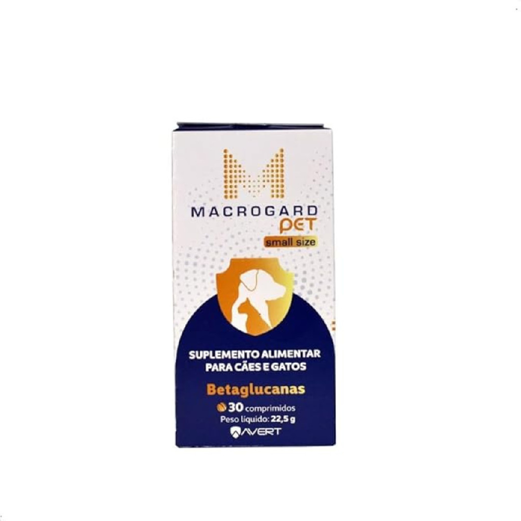 Macrogard Pet 22,5g Suplemento P/Cães e Gatos 30 Comprimidos | Shopee ...