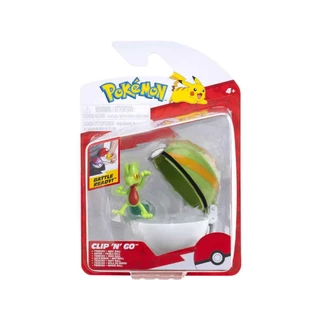 Boneco Treecko com Nest Ball - Pokémon