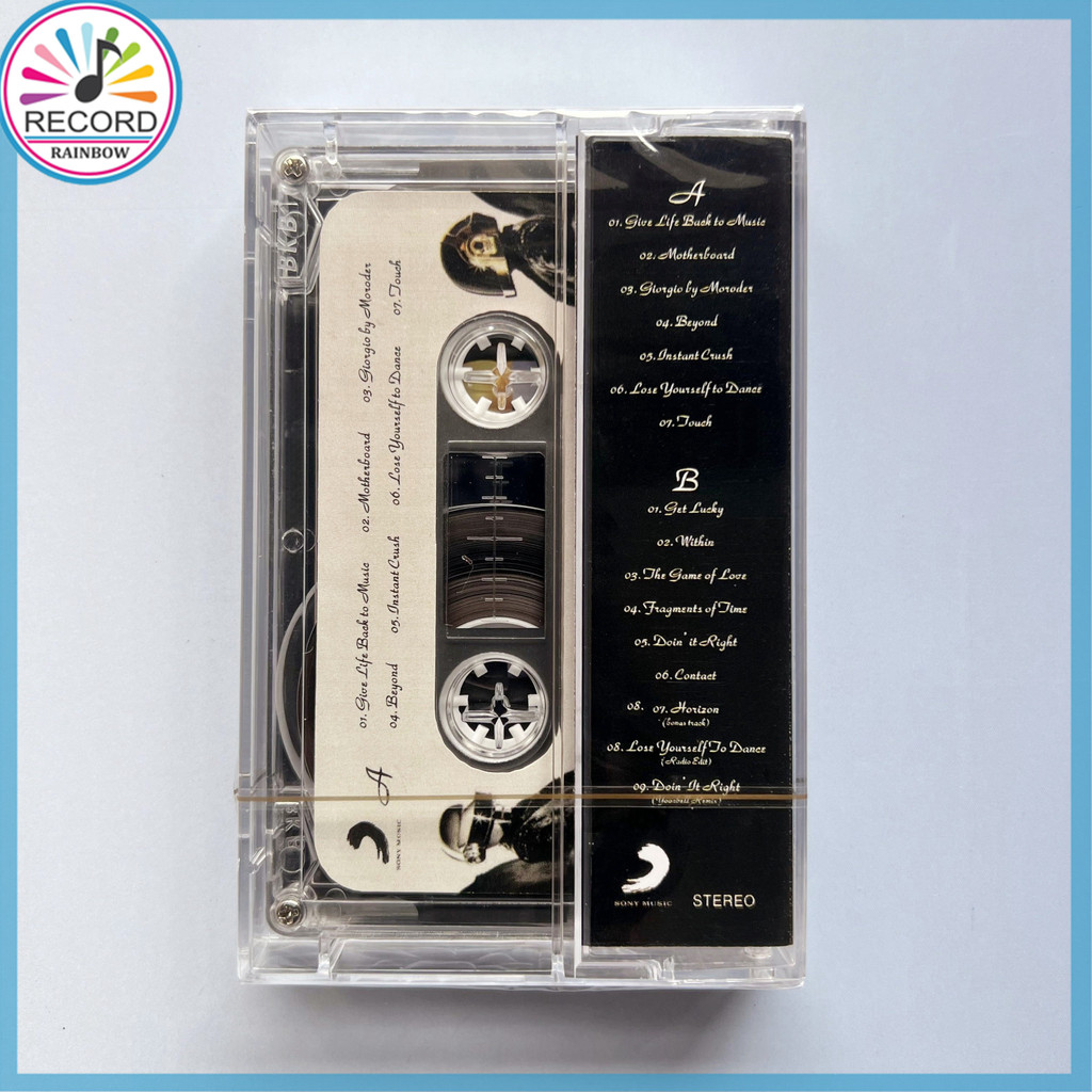 Daft Punk Random Access Memories K7 Fita Cassette Tape Brand New