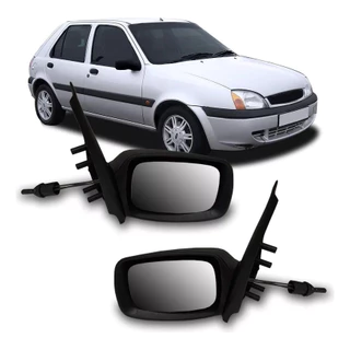 Par Retrovisor Fiesta 96 97 A 2000 2001 2002 2003 C/controle