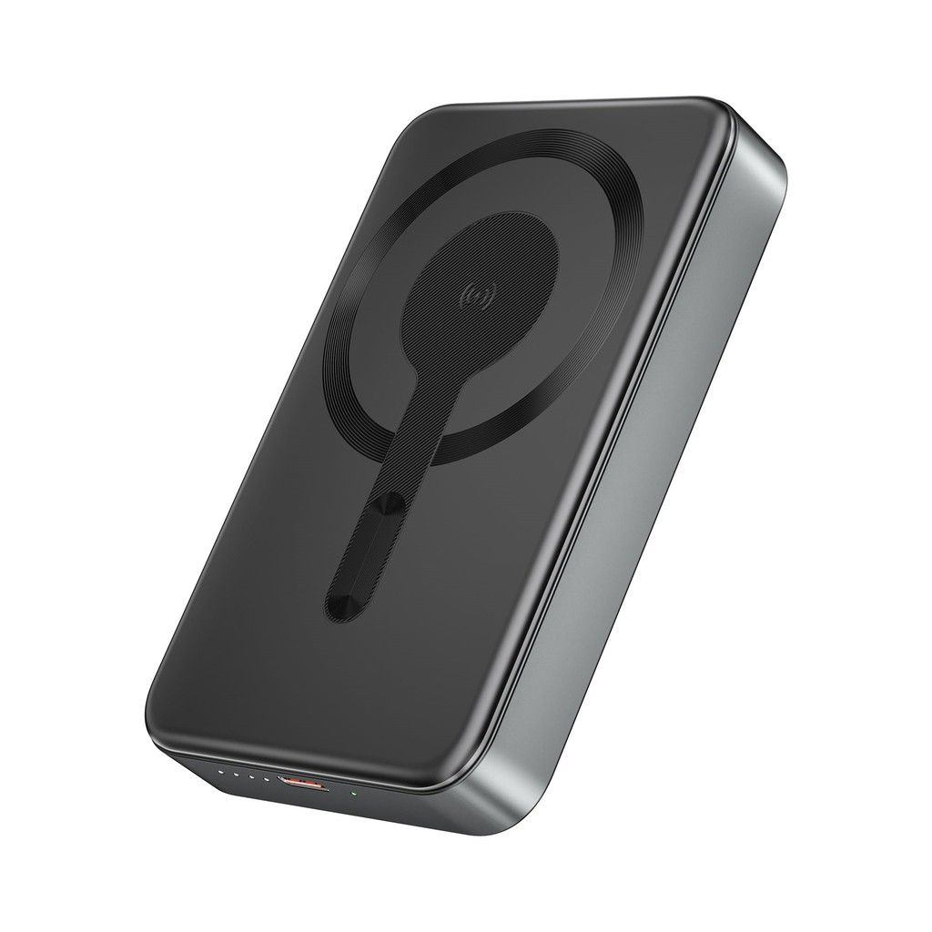 Powerbank Carregamento Por Indução 10000mAh MagSafe Super Rápido Leve Compacto Acompanha Cabo