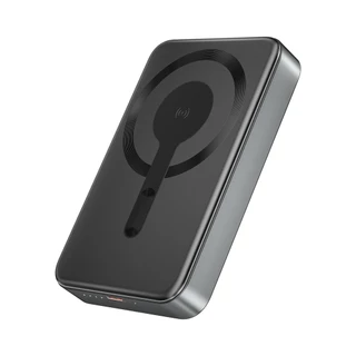 Powerbank Carregamento Por Indução 10000mAh MagSafe Super Rápido Leve Compacto Acompanha Cabo