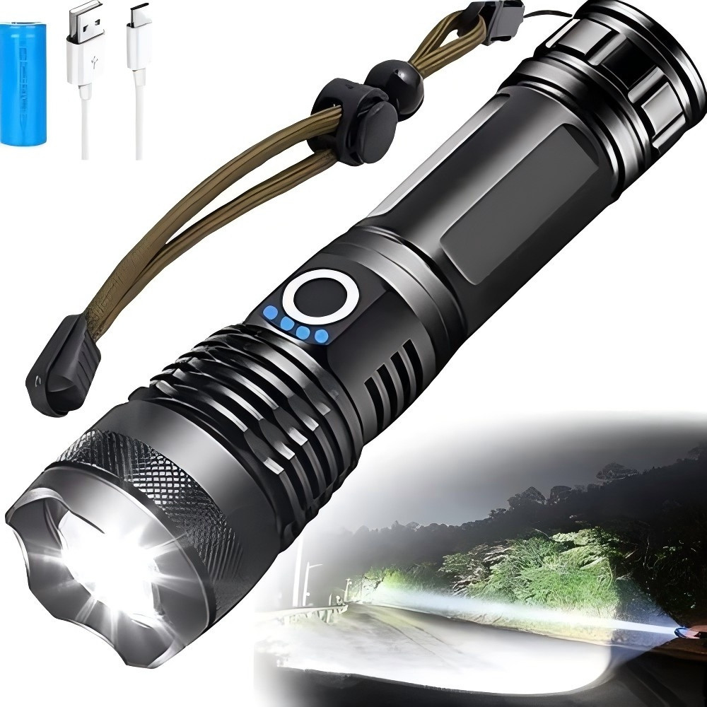 LANTERNA MANUAL LE-8337 FLASHLIGHT | Shopee Brasil
