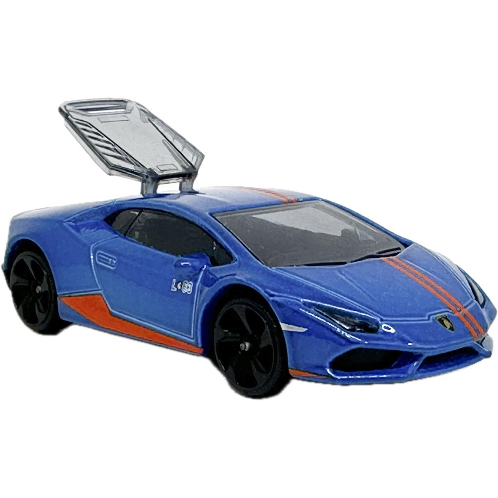 Miniatura - 1:59 - Lamborghini Huracan Lp 610 - Azul - Racing Sports Premium - Majorette 212052793STB