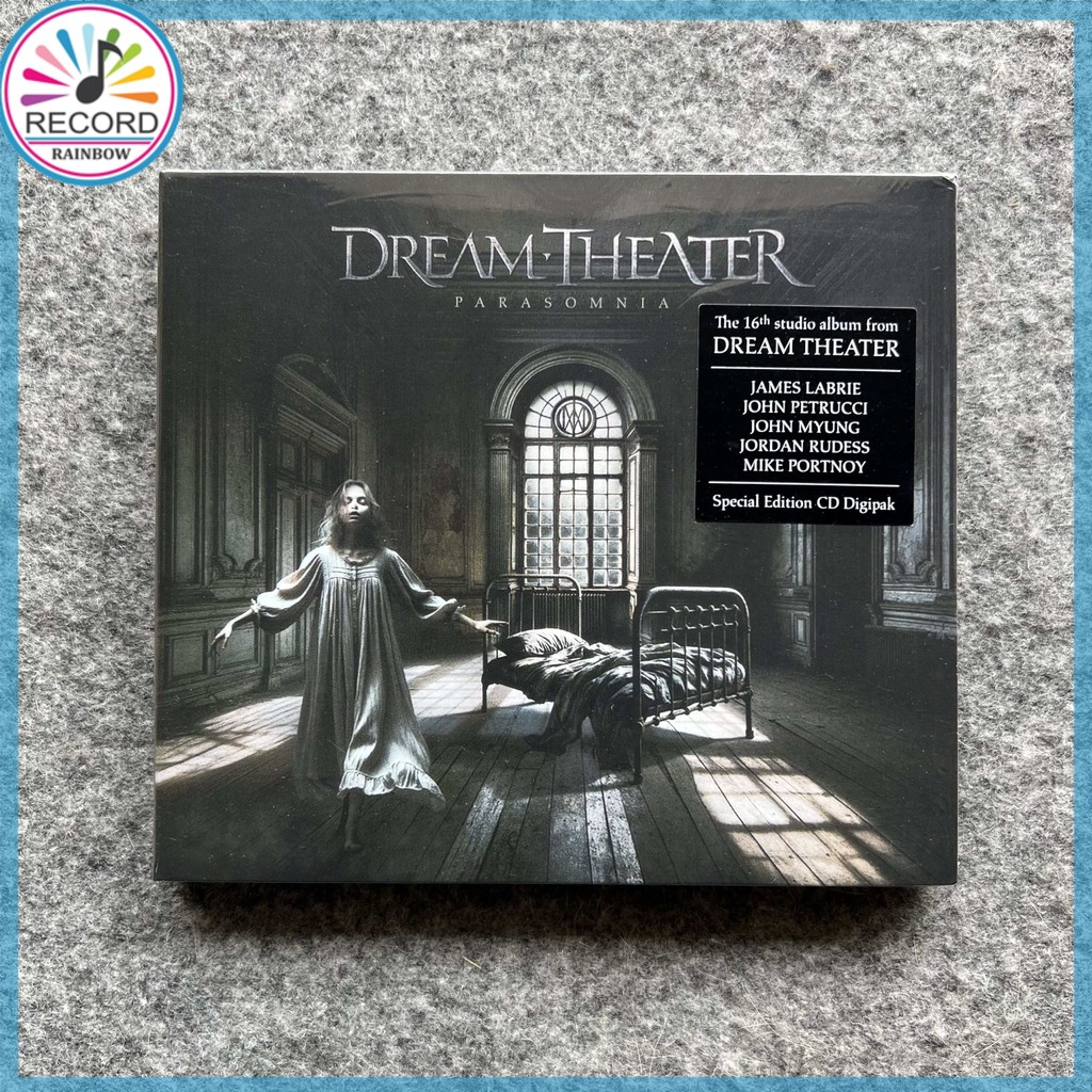 Dream Theater Parasomnia Original CD Album [Lacrado] Brand New