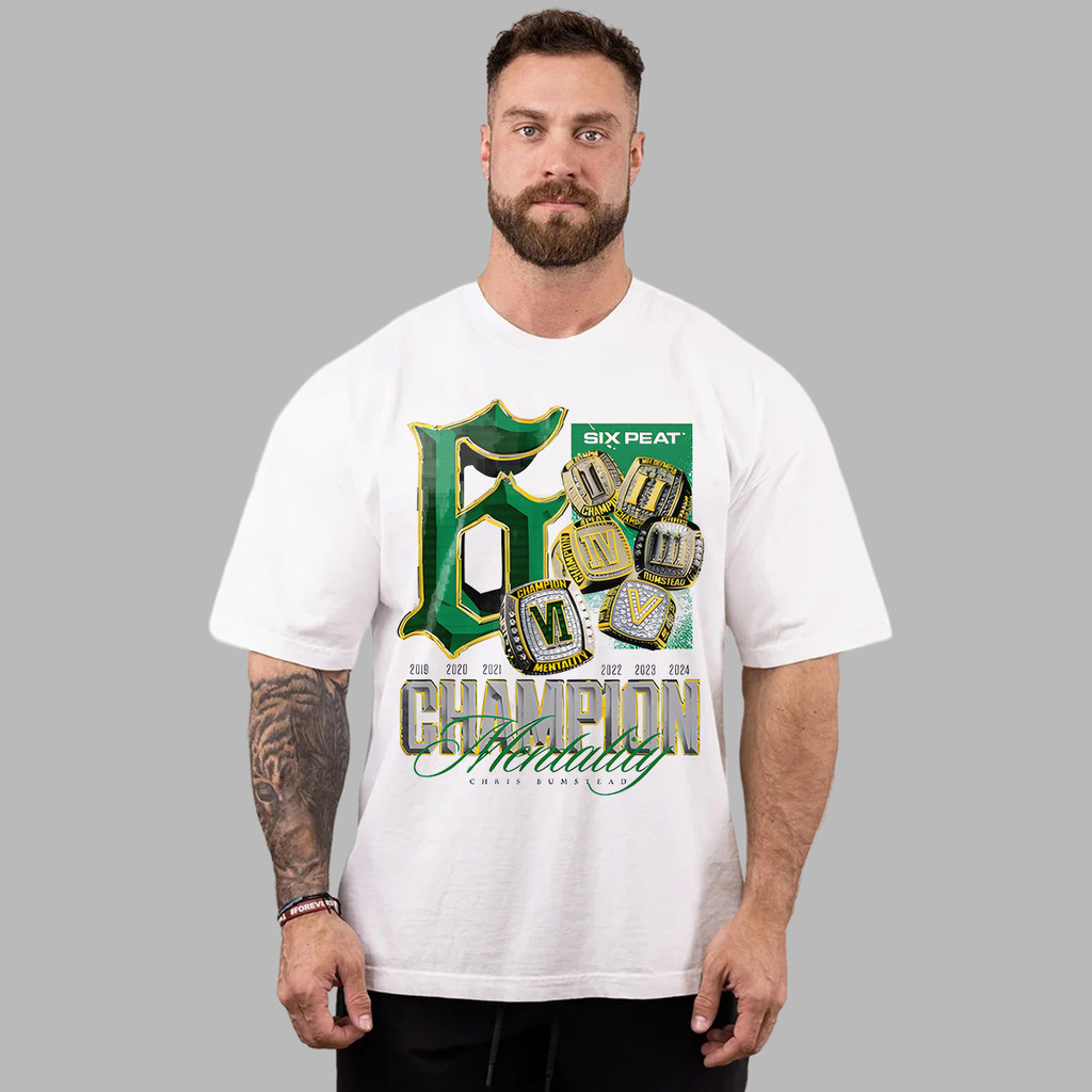 LIMITED Cbum X Mr Olympia Embroidered T-Shirt main image 1