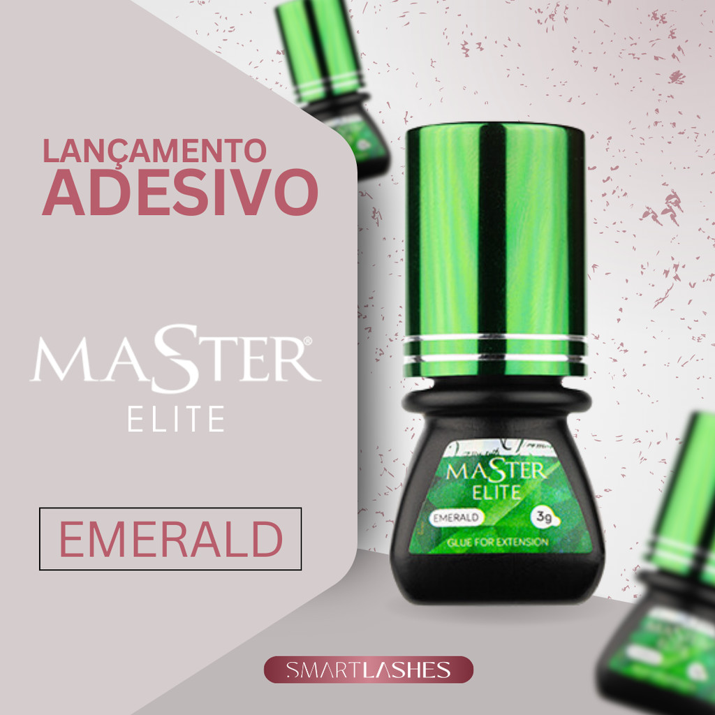 Adesivo Cola Master Elite EMERALD 3g | Shopee Brasil