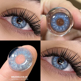 EYESHARE 1 Par De Lentes De Contato Coloridas Para Olhos , Verdes Cosméticas Cinza Anual em Oferta na Shopee